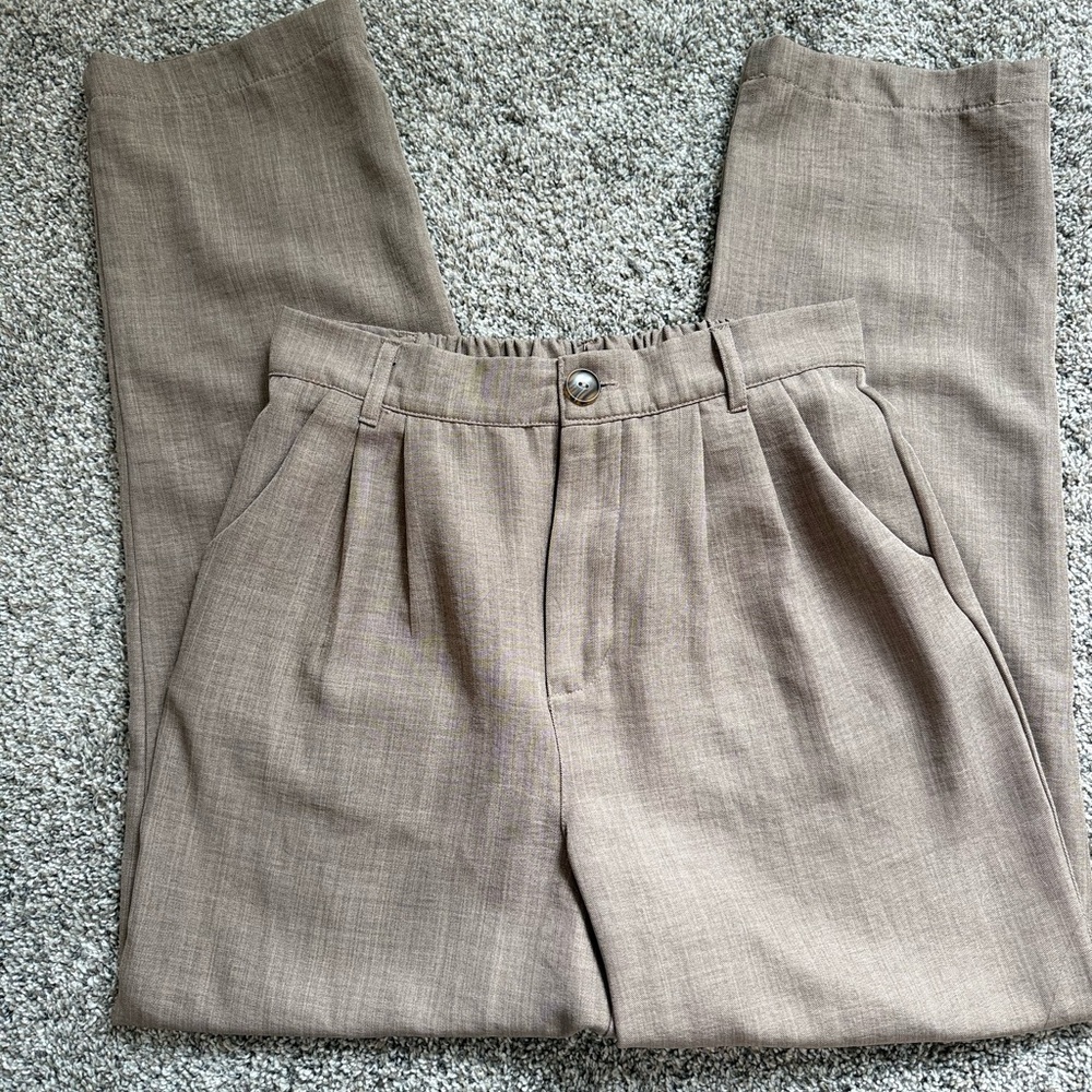 Stretch Pant - Trouser Lightweight Tan Women's Pants